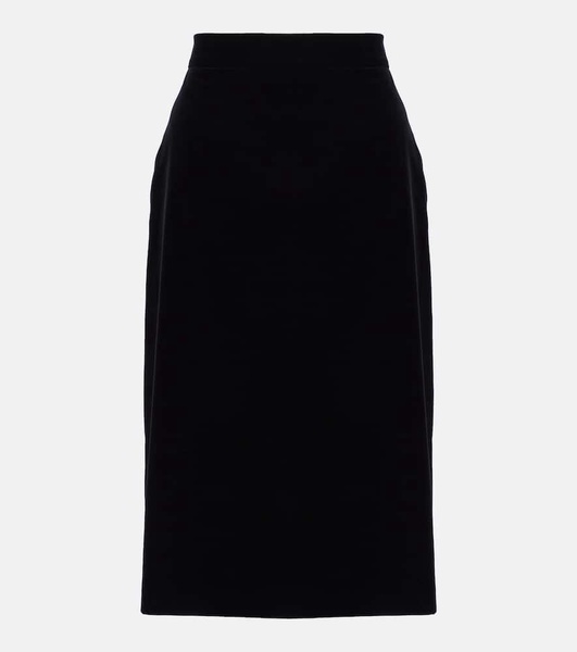 Capo cotton midi skirt