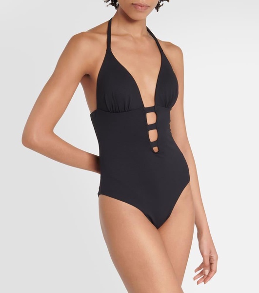 Cindy cutout halterneck swimsuit