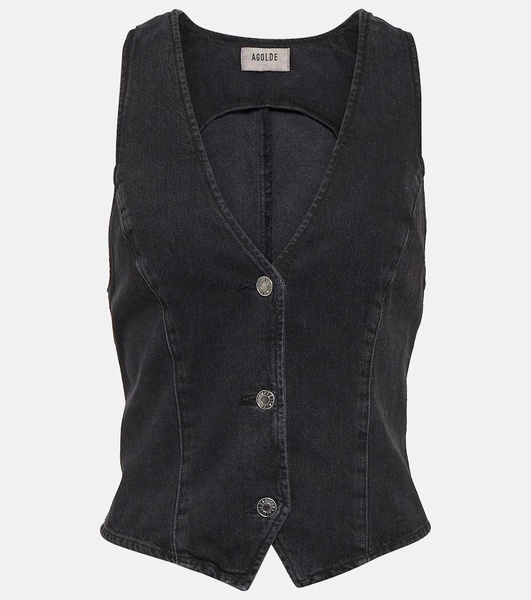 Heller denim vest