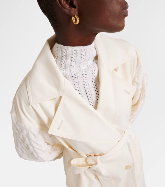 Cicladi wool trench coat