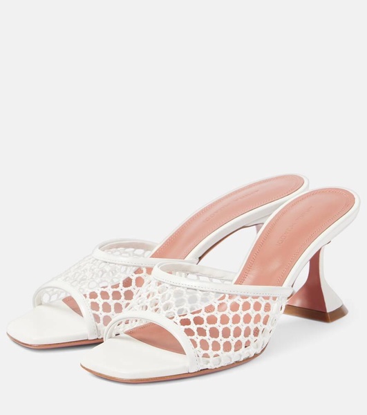 Lupita raffia mules