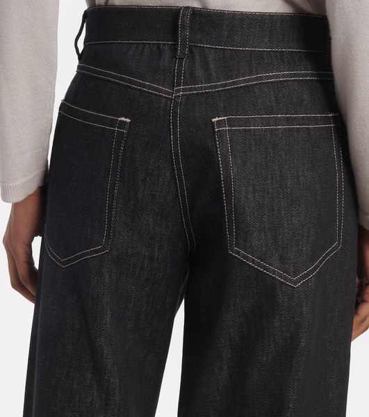 Balco high-rise straight jeans