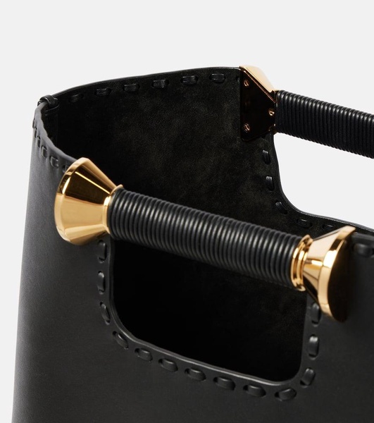 Bobine leather tote bag