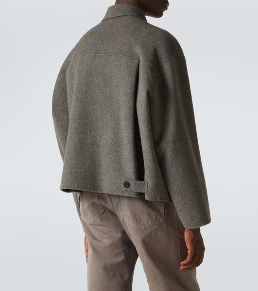 Wool blouson