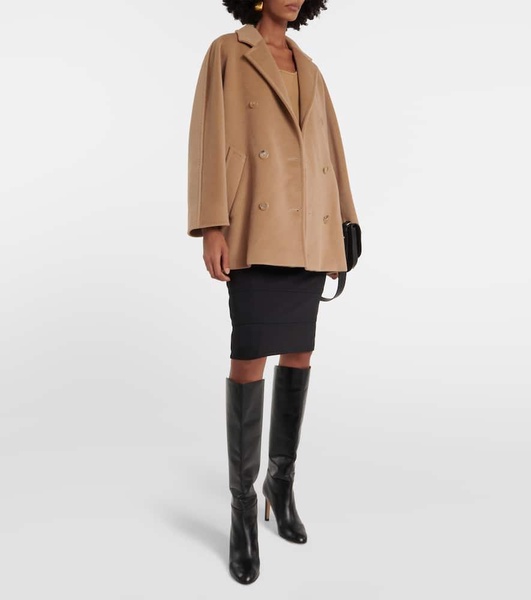 Rebus wool and cashmere coat