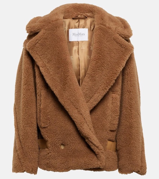 Ranghi camel wool and silk jacket