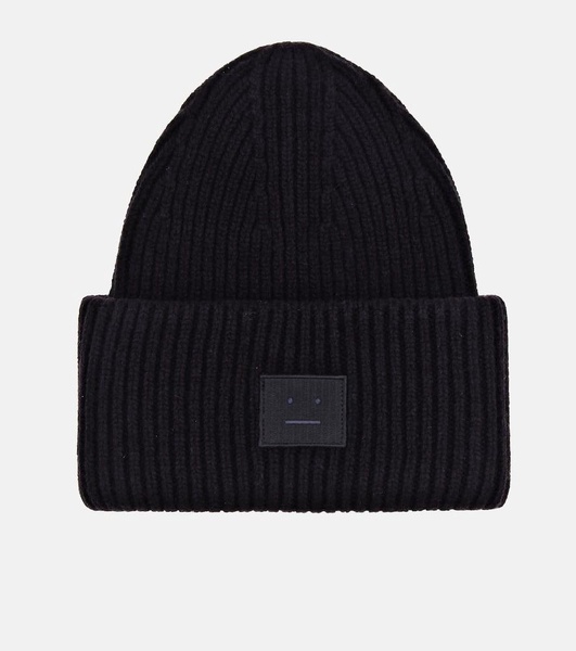 Pansy wool beanie