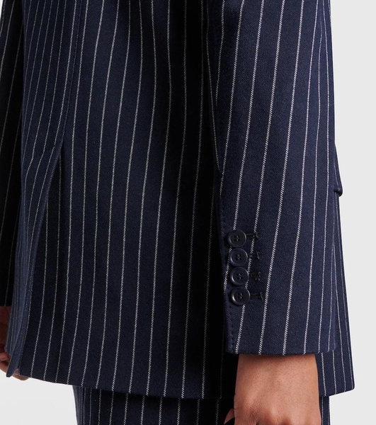 Aceri pinstripe jersey blazer
