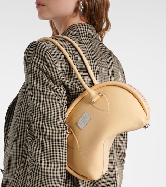 Bowlina Mini leather shoulder bag