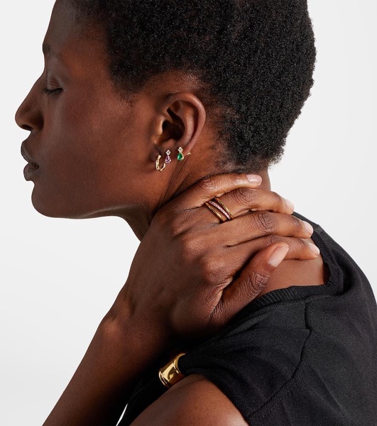 Bamboo Small 18kt gold earrings