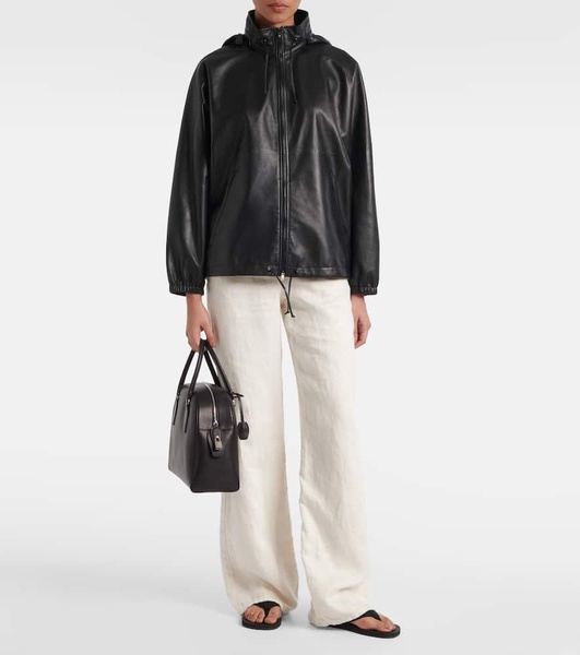 India Medium leather tote bag