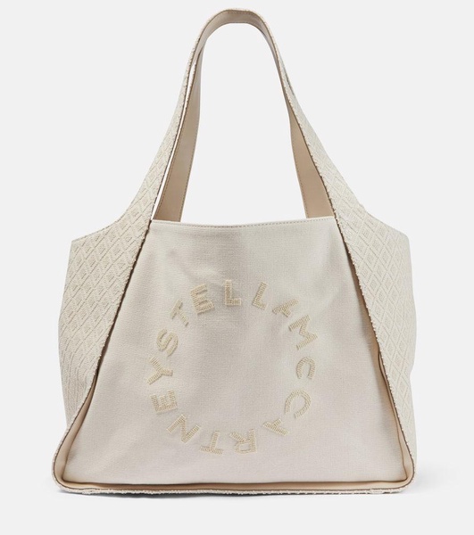 Embroidered tote bag