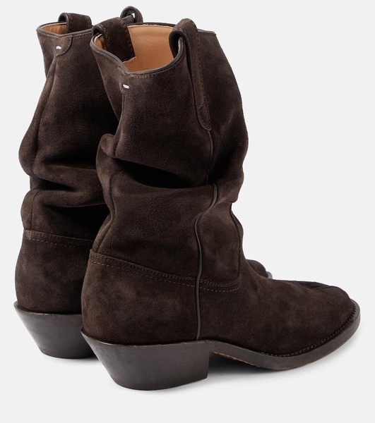 Tabi suede cowboy boots