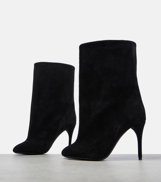 Suede ankle boots