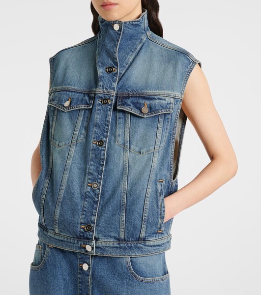 Denim vest