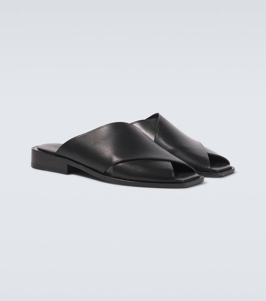 Leather sandals