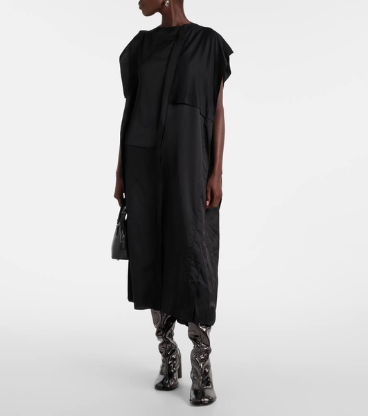 Tabi patent leather knee-high boots