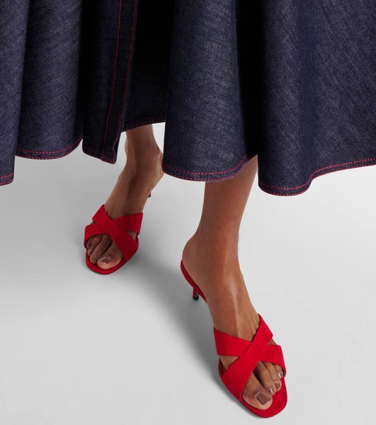 Divine 50 suede mules