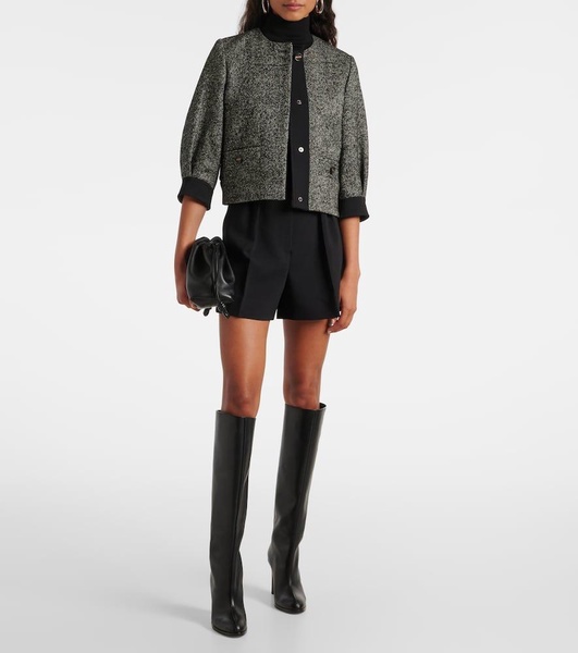 Gattini chevron bouclé jacket