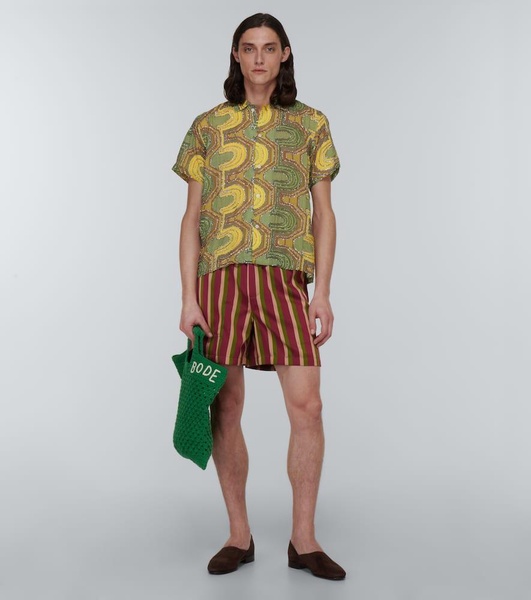 Disco Tinsel embroidered shirt