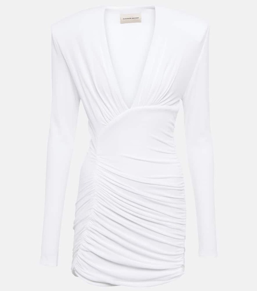 Ruched minidress