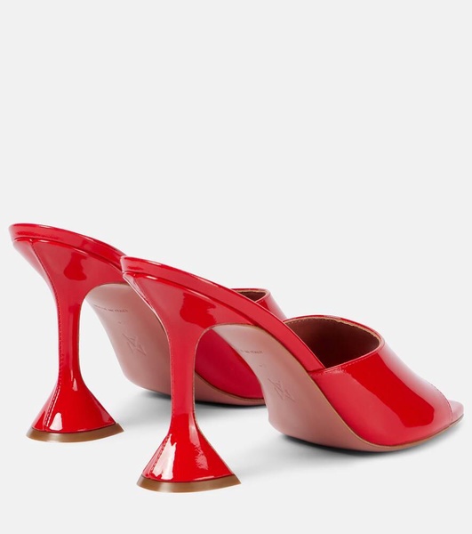 Lupita 70 patent leather mules