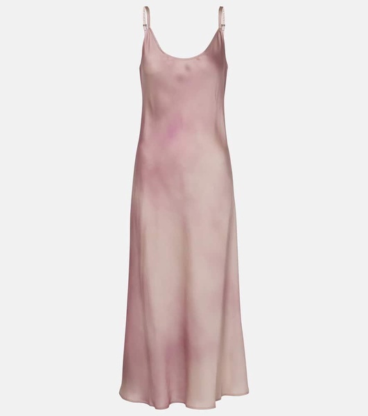 Satin slip dress