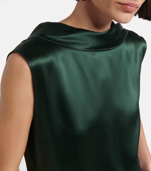 Sethie silk gown