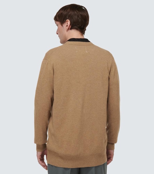 Wool cardigan