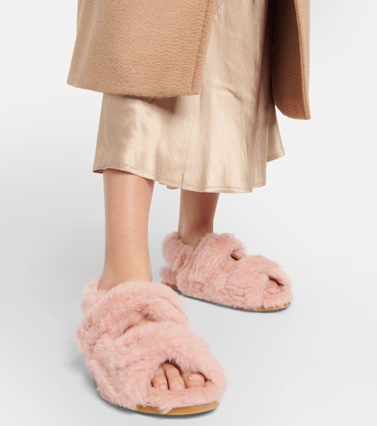Sandya shearling sandals