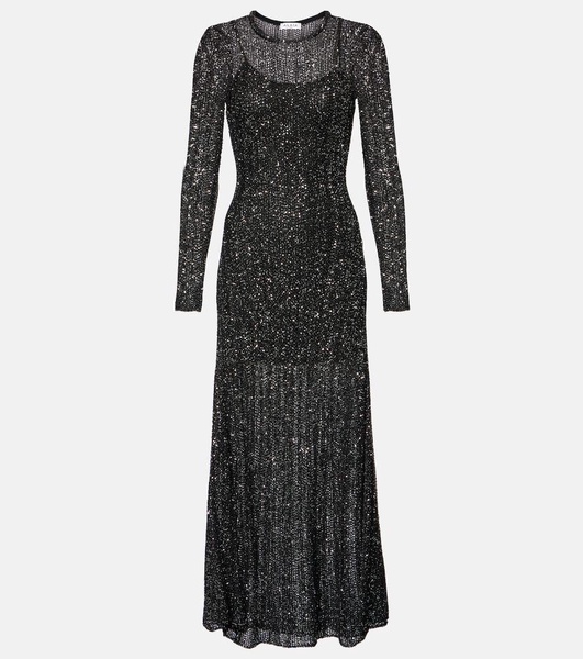 Sequined midi dress