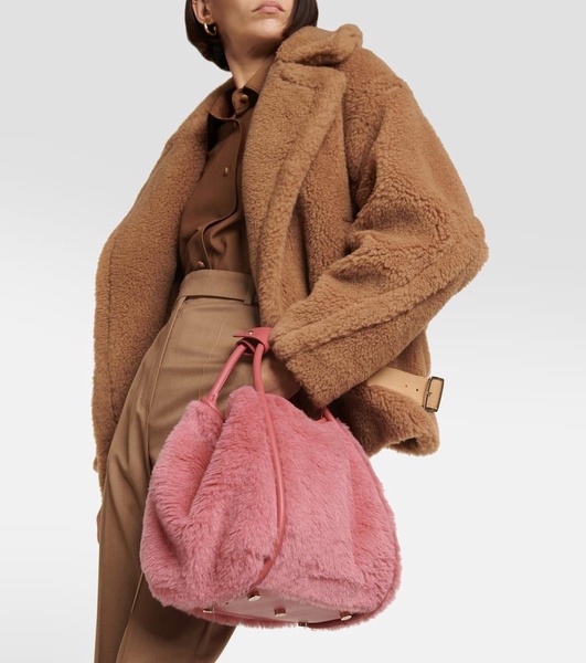 Marine Medium teddy tote bag