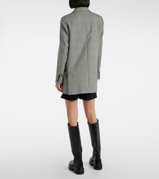 Paniere houndstooth virgin wool blazer