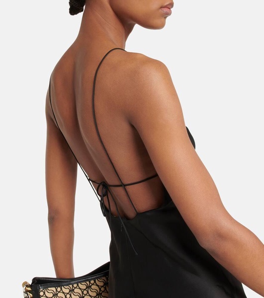 Satin slip dress