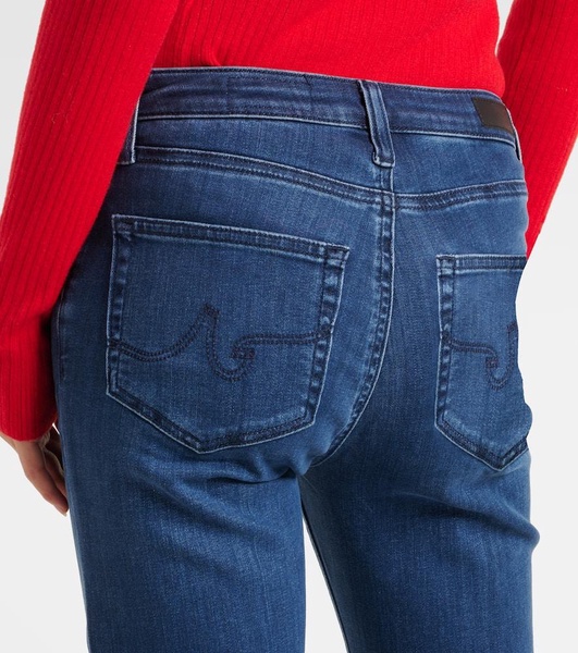 Tropea mid-rise flared jeans