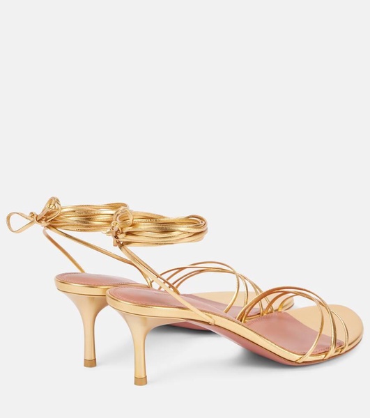 Lori 60 metallic leather sandals
