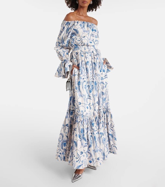 Almendra Habitat cotton maxi dress