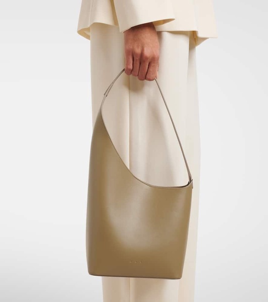 Demi Lune Small leather tote bag