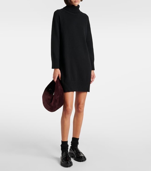 Trudy wool turtleneck sweater dress