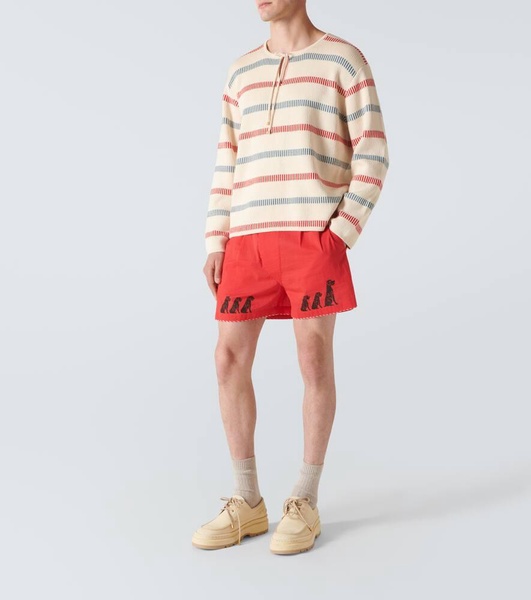 Bay Stripe cotton sweater