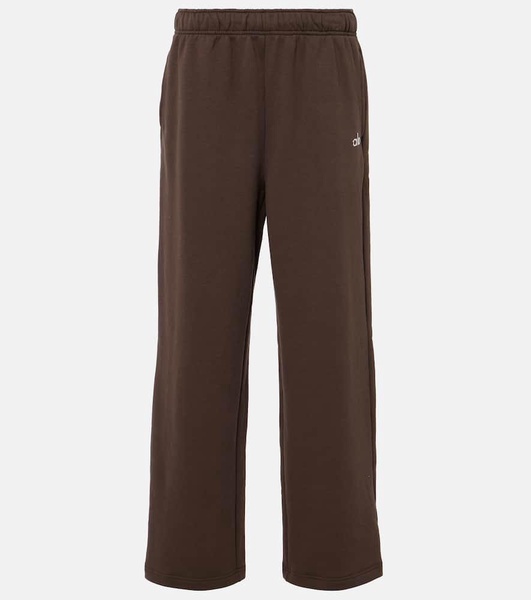 Accolade cotton-blend jersey sweatpants