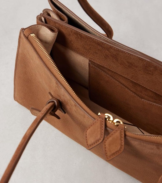 Le Teckel suede tote bag