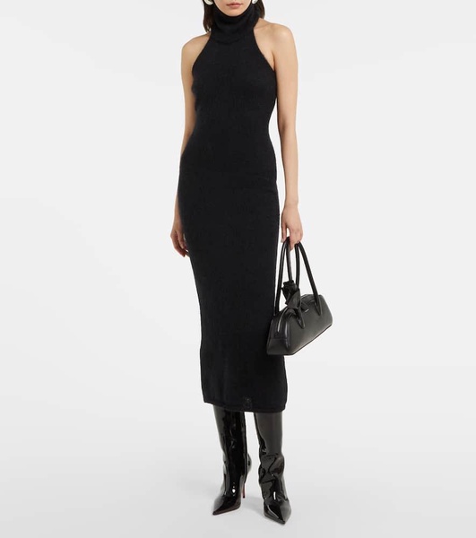 Barbara 90 patent leather knee-high boots
