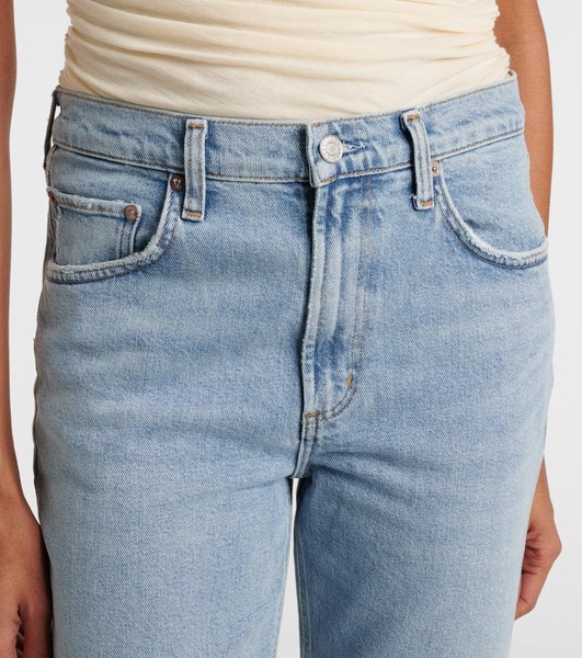 Valen mid-rise straight jeans