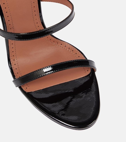 Cabaret patent leather sandals