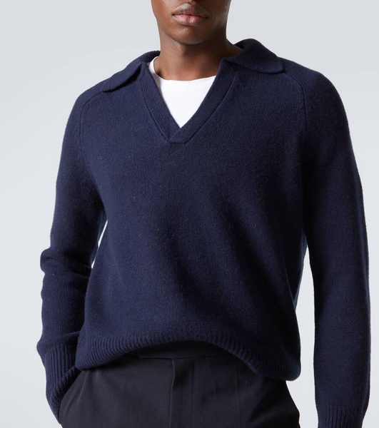 Mr Clifton cashmere polo sweater