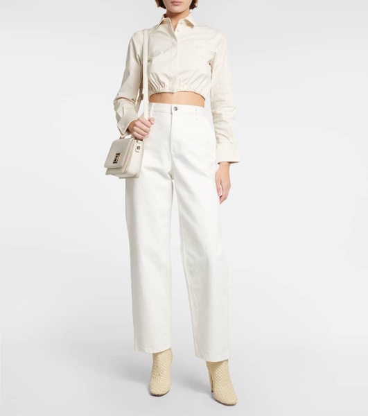 Tevere cropped shirt