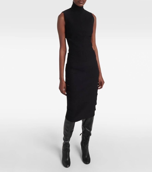 Cutout midi dress