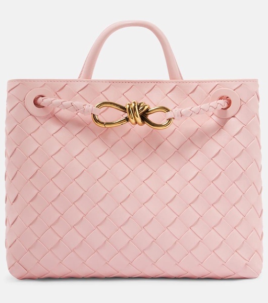Andiamo Intrecciato Small leather tote bag