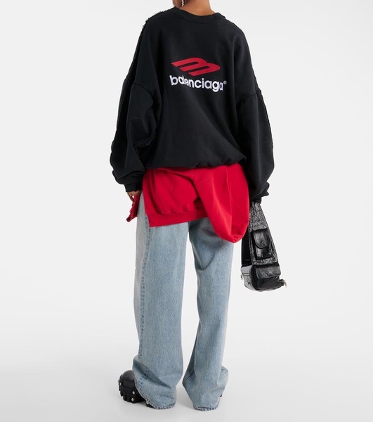 Logo cotton jersey sweatshirt